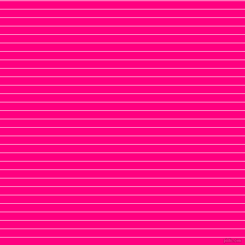 horizontal lines stripes, 1 pixel line width, 16 pixel line spacing, White and Deep Pink horizontal lines and stripes seamless tileable