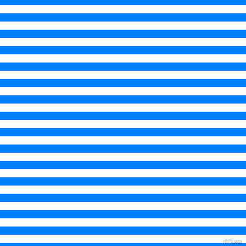 horizontal lines stripes, 16 pixel line width, 16 pixel line spacing, White and Dodger Blue horizontal lines and stripes seamless tileable