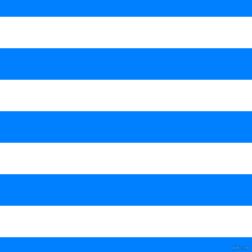 horizontal lines stripes, 64 pixel line width, 64 pixel line spacing, White and Dodger Blue horizontal lines and stripes seamless tileable