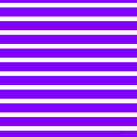 horizontal lines stripes, 16 pixel line width, 32 pixel line spacing, White and Electric Indigo horizontal lines and stripes seamless tileable