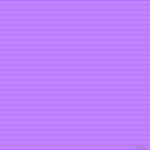 horizontal lines stripes, 2 pixel line width, 2 pixel line spacing, White and Electric Indigo horizontal lines and stripes seamless tileable