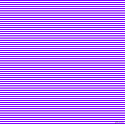horizontal lines stripes, 4 pixel line width, 4 pixel line spacing, White and Electric Indigo horizontal lines and stripes seamless tileable