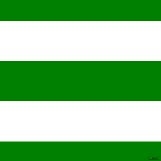 horizontal lines stripes, 128 pixel line width, 128 pixel line spacing, White and Green horizontal lines and stripes seamless tileable
