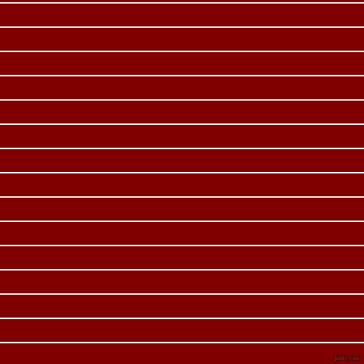 horizontal lines stripes, 2 pixel line width, 32 pixel line spacing, White and Maroon horizontal lines and stripes seamless tileable