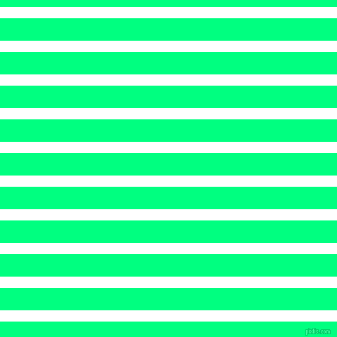 horizontal lines stripes, 16 pixel line width, 32 pixel line spacingWhite and Spring Green horizontal lines and stripes seamless tileable