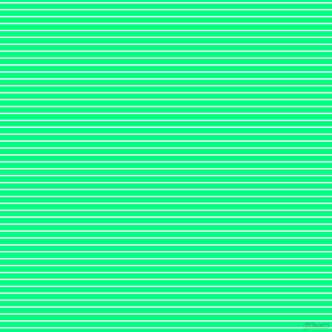 horizontal lines stripes, 2 pixel line width, 8 pixel line spacing, White and Spring Green horizontal lines and stripes seamless tileable
