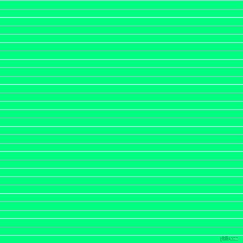 horizontal lines stripes, 1 pixel line width, 16 pixel line spacing, White and Spring Green horizontal lines and stripes seamless tileable