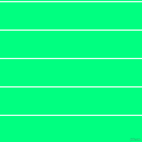 horizontal lines stripes, 4 pixel line width, 96 pixel line spacing, White and Spring Green horizontal lines and stripes seamless tileable