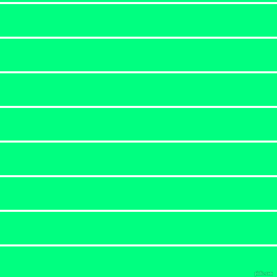 horizontal lines stripes, 4 pixel line width, 64 pixel line spacing, White and Spring Green horizontal lines and stripes seamless tileable