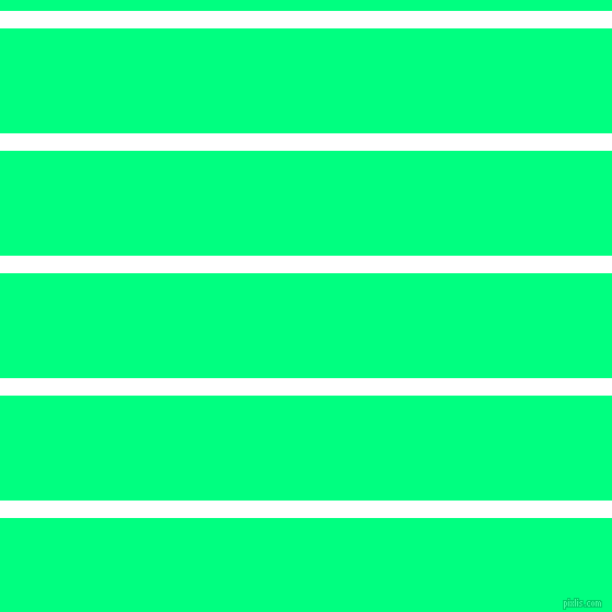 horizontal lines stripes, 16 pixel line width, 96 pixel line spacing, White and Spring Green horizontal lines and stripes seamless tileable