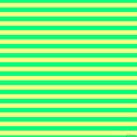 horizontal lines stripes, 16 pixel line width, 16 pixel line spacing, Witch Haze and Spring Green horizontal lines and stripes seamless tileable