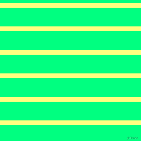 horizontal lines stripes, 16 pixel line width, 64 pixel line spacing, Witch Haze and Spring Green horizontal lines and stripes seamless tileable
