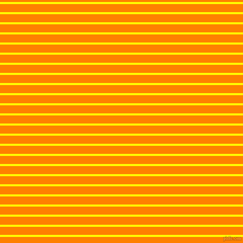 horizontal lines stripes, 4 pixel line width, 16 pixel line spacing, Yellow and Dark Orange horizontal lines and stripes seamless tileable