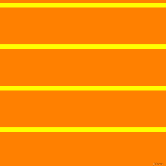 horizontal lines stripes, 16 pixel line width, 128 pixel line spacing, Yellow and Dark Orange horizontal lines and stripes seamless tileable