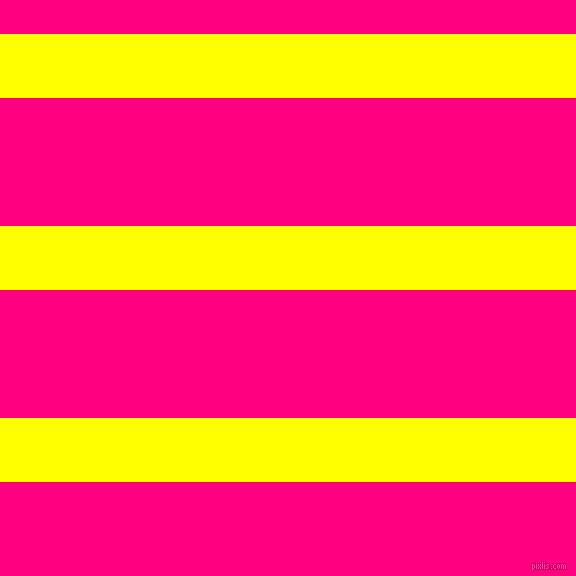 horizontal lines stripes, 64 pixel line width, 128 pixel line spacing, Yellow and Deep Pink horizontal lines and stripes seamless tileable