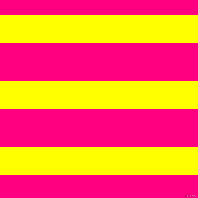horizontal lines stripes, 96 pixel line width, 128 pixel line spacing, Yellow and Deep Pink horizontal lines and stripes seamless tileable