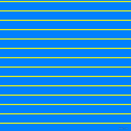 horizontal lines stripes, 4 pixel line width, 32 pixel line spacing, Yellow and Dodger Blue horizontal lines and stripes seamless tileable
