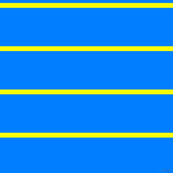 horizontal lines stripes, 16 pixel line width, 128 pixel line spacing, Yellow and Dodger Blue horizontal lines and stripes seamless tileable