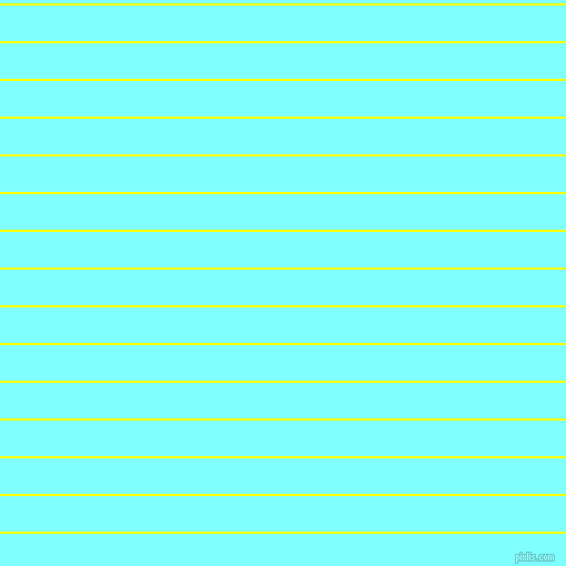 horizontal lines stripes, 2 pixel line width, 32 pixel line spacing, Yellow and Electric Blue horizontal lines and stripes seamless tileable