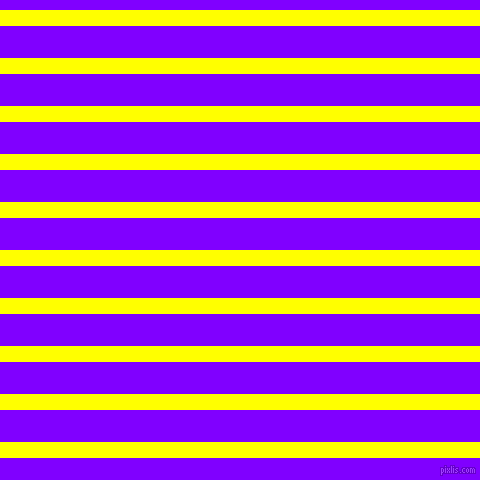 horizontal lines stripes, 16 pixel line width, 32 pixel line spacing, Yellow and Electric Indigo horizontal lines and stripes seamless tileable