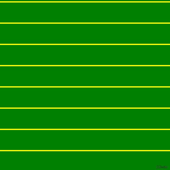 horizontal lines stripes, 4 pixel line width, 64 pixel line spacing, Yellow and Green horizontal lines and stripes seamless tileable