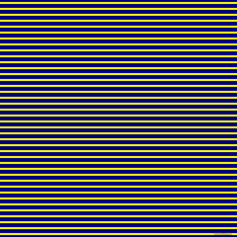 horizontal lines stripes, 4 pixel line width, 8 pixel line spacing, Yellow and Navy horizontal lines and stripes seamless tileable