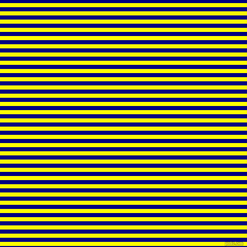horizontal lines stripes, 8 pixel line width, 8 pixel line spacing, Yellow and Navy horizontal lines and stripes seamless tileable