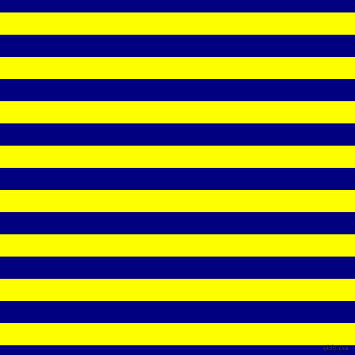 horizontal lines stripes, 32 pixel line width, 32 pixel line spacing, Yellow and Navy horizontal lines and stripes seamless tileable