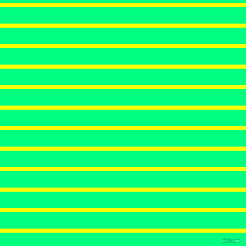 horizontal lines stripes, 8 pixel line width, 32 pixel line spacing, Yellow and Spring Green horizontal lines and stripes seamless tileable