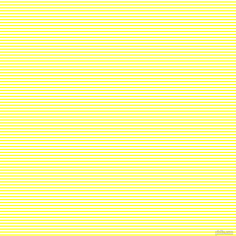 horizontal lines stripes, 2 pixel line width, 4 pixel line spacing, Yellow and White horizontal lines and stripes seamless tileable