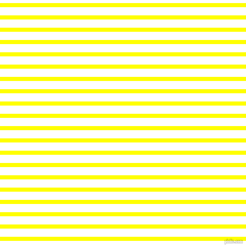 horizontal lines stripes, 8 pixel line width, 16 pixel line spacing, Yellow and White horizontal lines and stripes seamless tileable