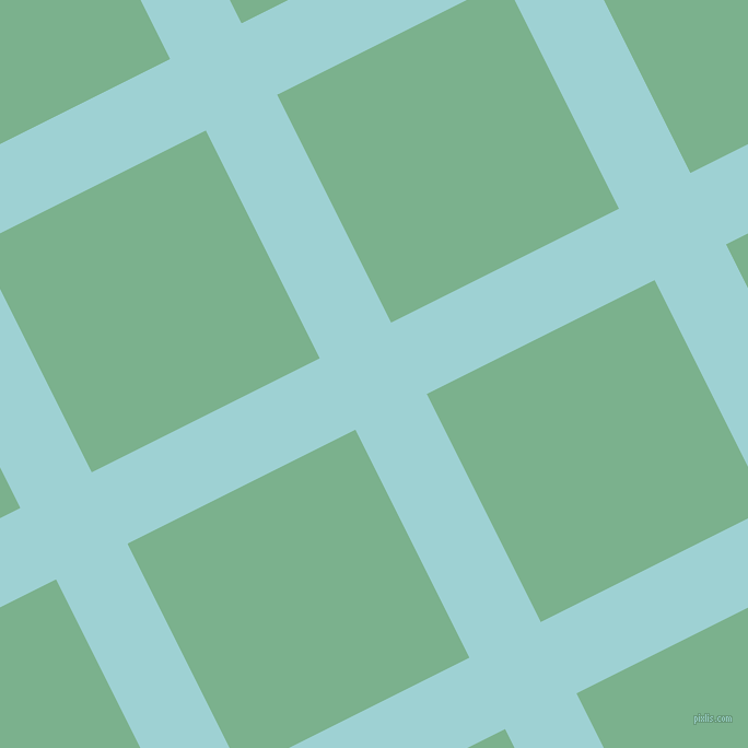 27/117 degree angle diagonal checkered chequered lines, 73 pixel line width, 233 pixel square size, plaid checkered seamless tileable