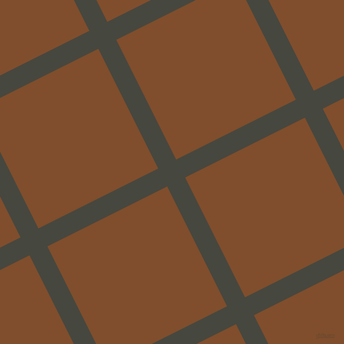 27/117 degree angle diagonal checkered chequered lines, 40 pixel lines width, 267 pixel square size, plaid checkered seamless tileable