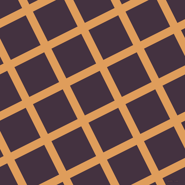 27/117 degree angle diagonal checkered chequered lines, 27 pixel lines width, 111 pixel square size, plaid checkered seamless tileable