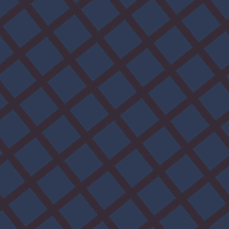39/129 degree angle diagonal checkered chequered lines, 26 pixel lines width, 94 pixel square size, plaid checkered seamless tileable