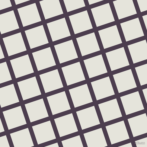 18/108 degree angle diagonal checkered chequered lines, 14 pixel lines width, 63 pixel square size, plaid checkered seamless tileable