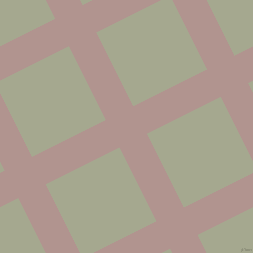 27/117 degree angle diagonal checkered chequered lines, 107 pixel line width, 288 pixel square size, plaid checkered seamless tileable