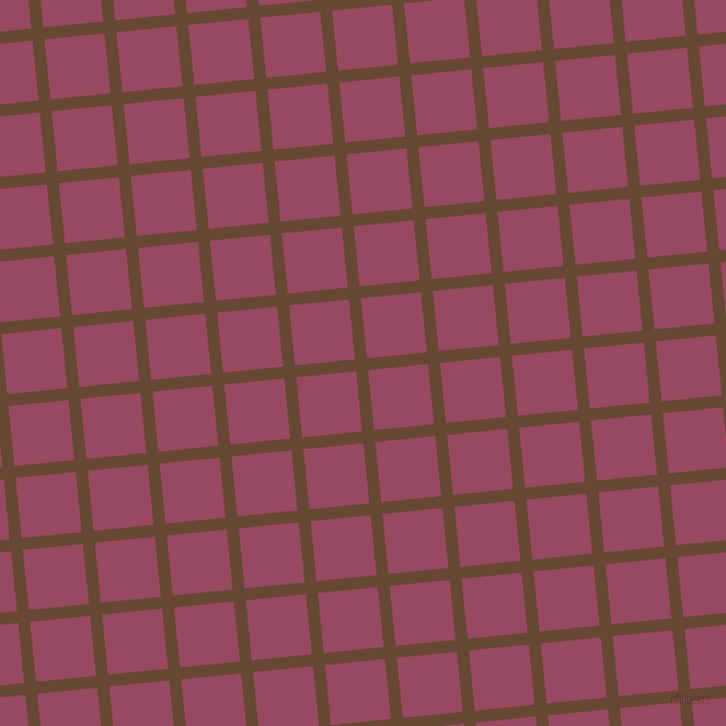 6/96 degree angle diagonal checkered chequered lines, 11 pixel line width, 55 pixel square size, plaid checkered seamless tileable