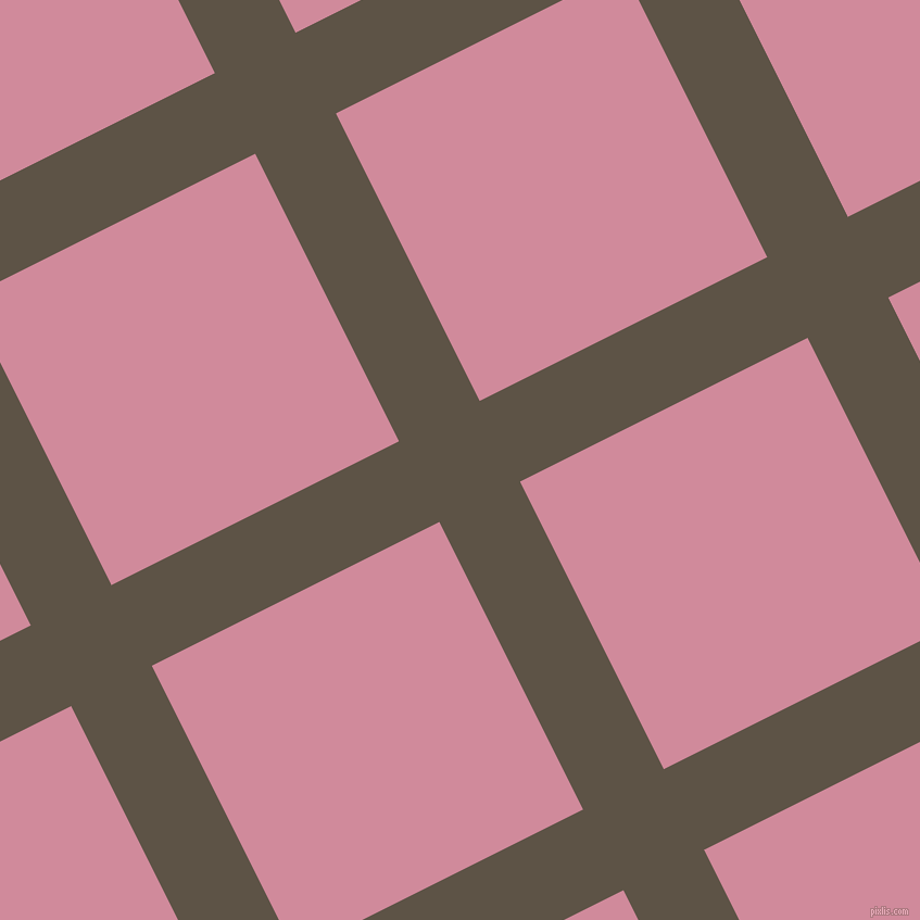 27/117 degree angle diagonal checkered chequered lines, 83 pixel line width, 296 pixel square size, plaid checkered seamless tileable