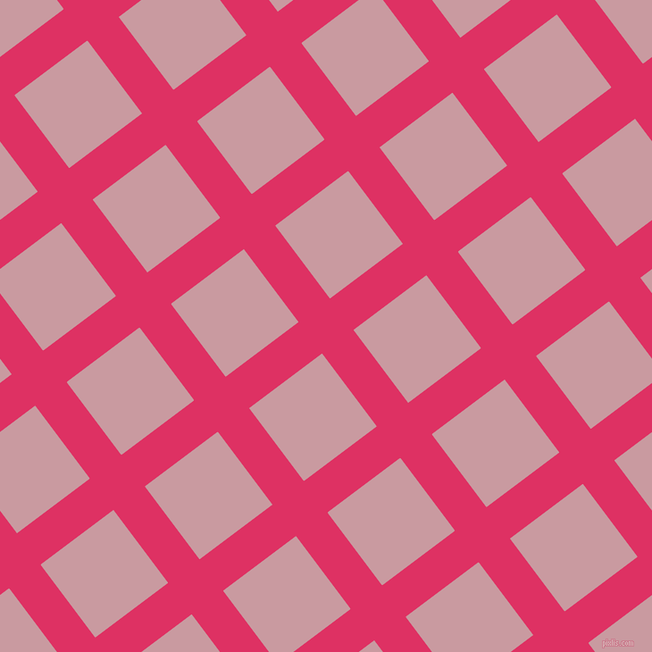 37/127 degree angle diagonal checkered chequered lines, 44 pixel line width, 102 pixel square size, plaid checkered seamless tileable