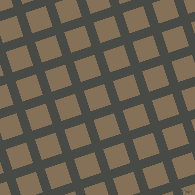 18/108 degree angle diagonal checkered chequered lines, 32 pixel lines width, 75 pixel square size, plaid checkered seamless tileable