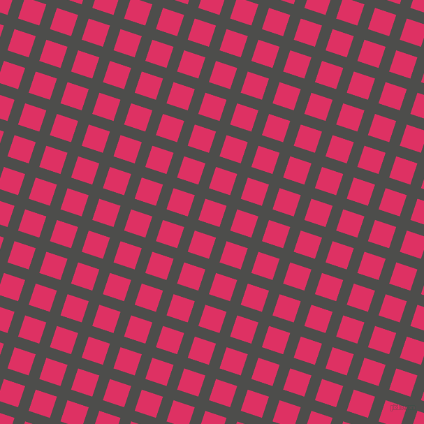 72/162 degree angle diagonal checkered chequered lines, 16 pixel lines width, 32 pixel square size, plaid checkered seamless tileable