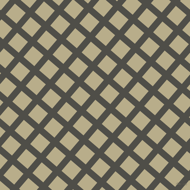 49/139 degree angle diagonal checkered chequered lines, 21 pixel lines width, 47 pixel square size, plaid checkered seamless tileable