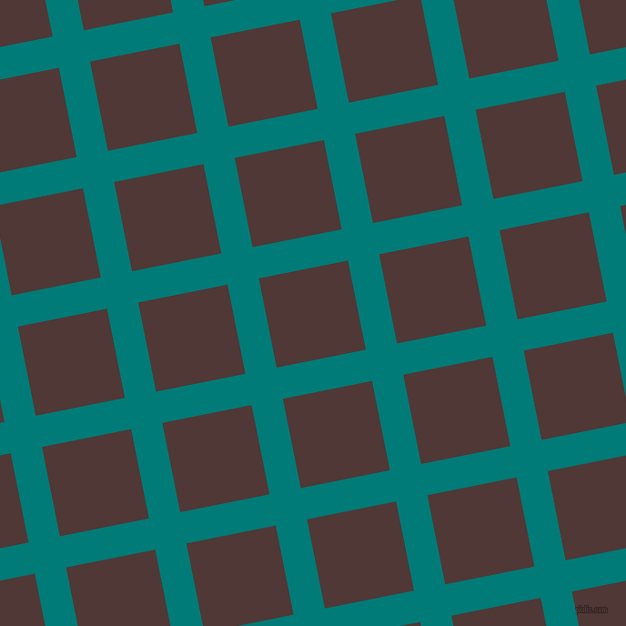 11/101 degree angle diagonal checkered chequered lines, 35 pixel line width, 100 pixel square size, plaid checkered seamless tileable