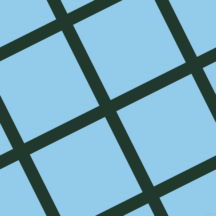 27/117 degree angle diagonal checkered chequered lines, 51 pixel lines width, 343 pixel square size, plaid checkered seamless tileable