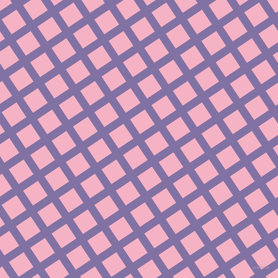 34/124 degree angle diagonal checkered chequered lines, 16 pixel line width, 36 pixel square size, plaid checkered seamless tileable