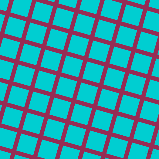 74/164 degree angle diagonal checkered chequered lines, 14 pixel lines width, 58 pixel square size, plaid checkered seamless tileable