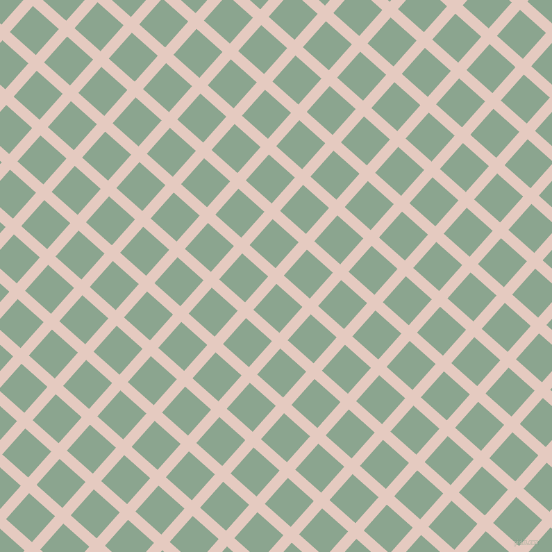 48/138 degree angle diagonal checkered chequered lines, 16 pixel line width, 50 pixel square size, plaid checkered seamless tileable