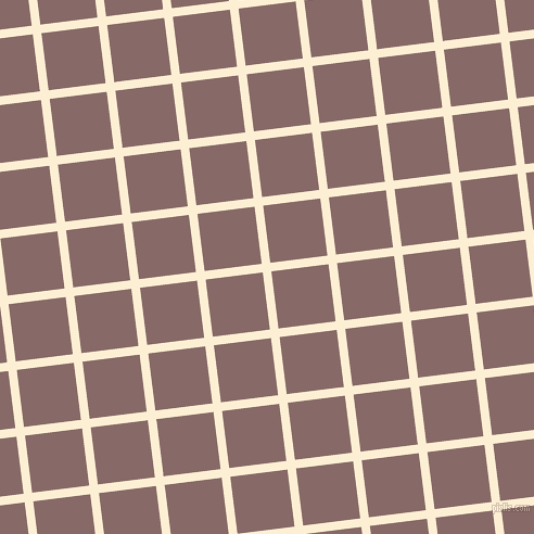 7/97 degree angle diagonal checkered chequered lines, 8 pixel lines width, 53 pixel square size, plaid checkered seamless tileable