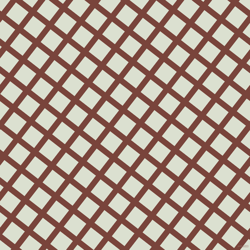 52/142 degree angle diagonal checkered chequered lines, 19 pixel line width, 53 pixel square size, plaid checkered seamless tileable